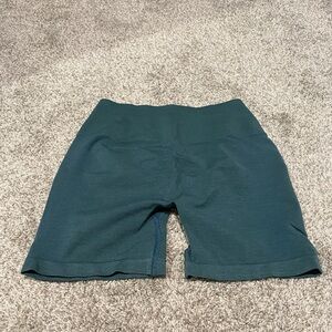 Teal Biker Shorts